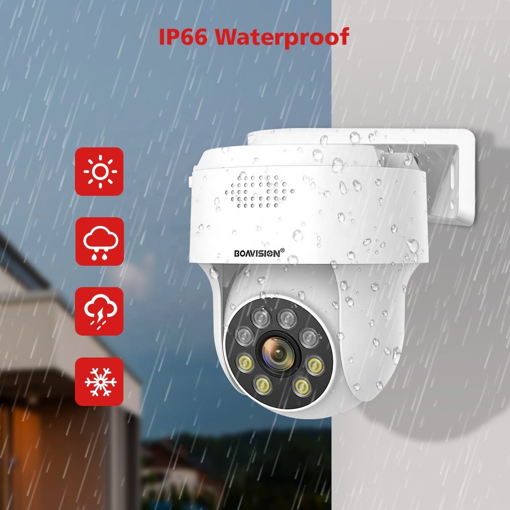 Outdoor WiFi Dome PTZ Camera 270 Degree Horizon, Vertical 90 Degree 5MP 2MP Humanoid Detection Wireless CCTV Color Night Vision