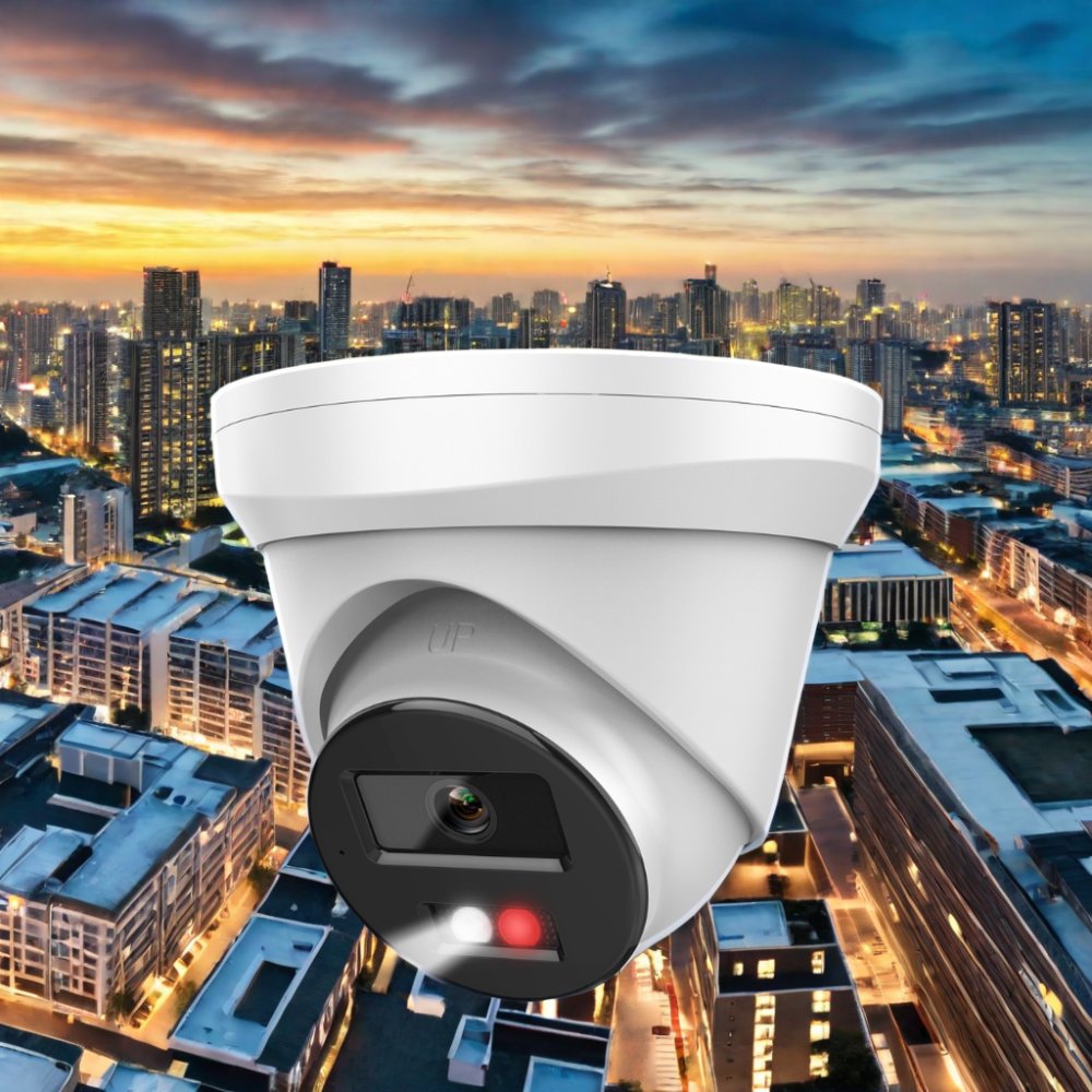 hikvision oem Smart Hybrid Light Full Color metal 8MP 4K Dome Turret Bullet eyeball PoE IP CCTV security Camera