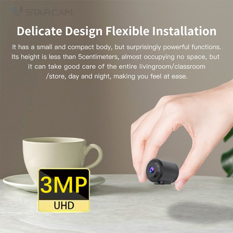 Vstarcam CB76-2 Mini WiFi wireless security camera ip security cameras Bluetooth networking smart home camera