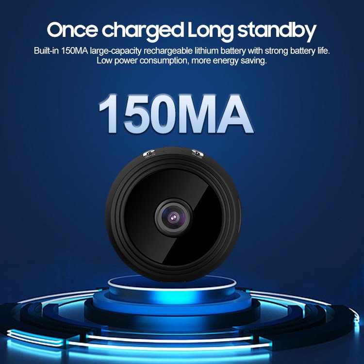 App. ftycampro Wireless IP 1080P HD Mini Camcorder IR Night Vision Motion Detection Video Surveillance Wifi A9 Mini Camera