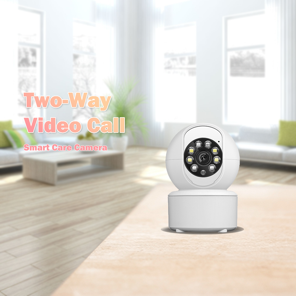 ICSEE 2MP WiFi Dome Pan Tilt Indoor Network Camera with Night Vision Low Illumination Wide Angle & SD Card Data Storage Function