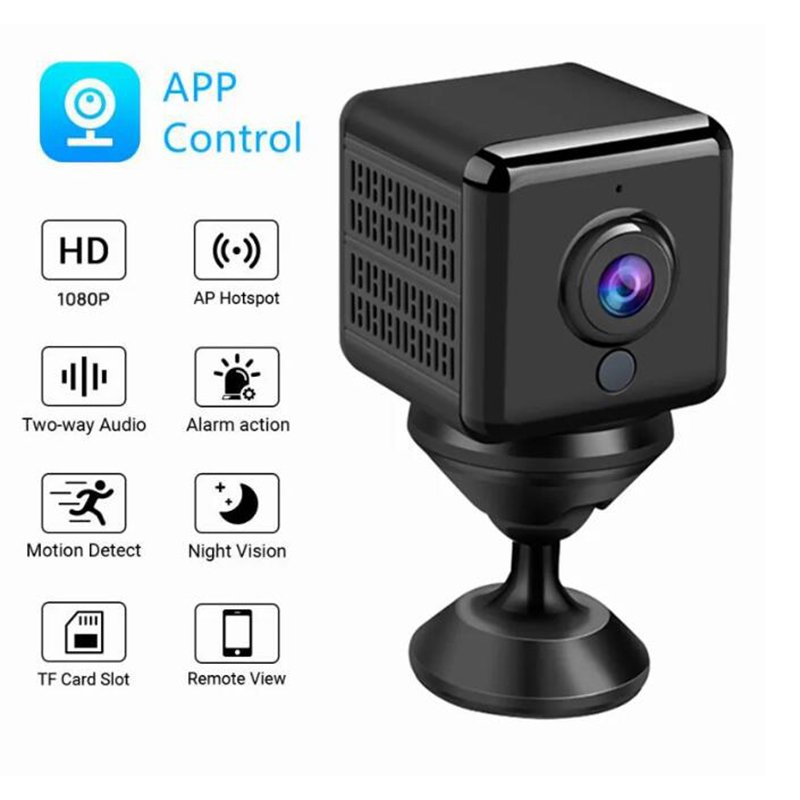 Mini 360 Camera WiFi mini magnetic camera HD 1080P Indoor Home Small Cam Security Cameras