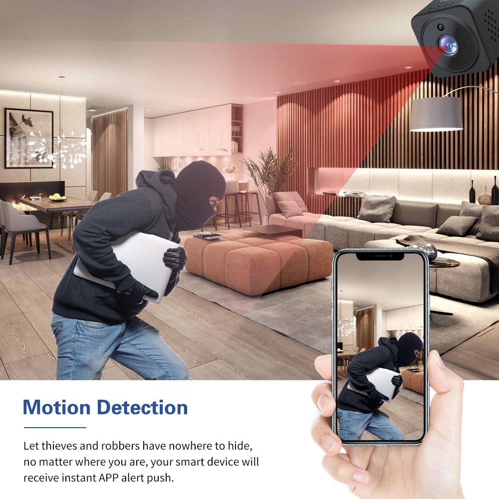 AS02 Super Mini Video Camera Home camera WiFi HD 1080P DV DVR Sports Cam Portable Camcorder Recorder