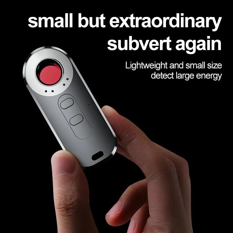 Portable Mini Camera Detector Anti-Candid Camera Detector Hotel Cam Finder With Infrared Scanner