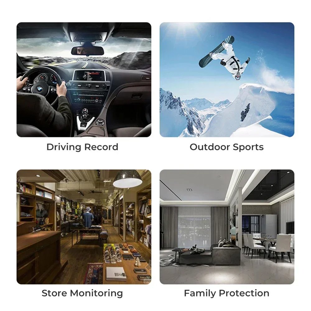 Micro Camcorder Video Recorder Mini HD Camera Night Vision Home Security Cam Sport DV Small Action Cameras