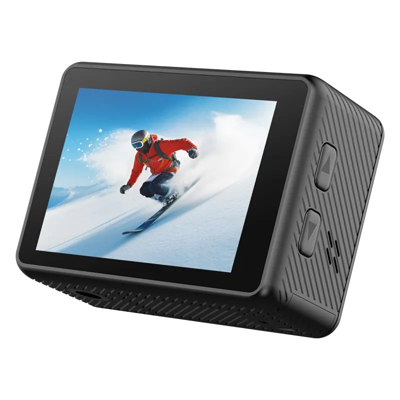 High-end 5k 4K 60fps EIS body waterproof sport action camera Wifi Dual screen 170 Wide Angle mini action camera