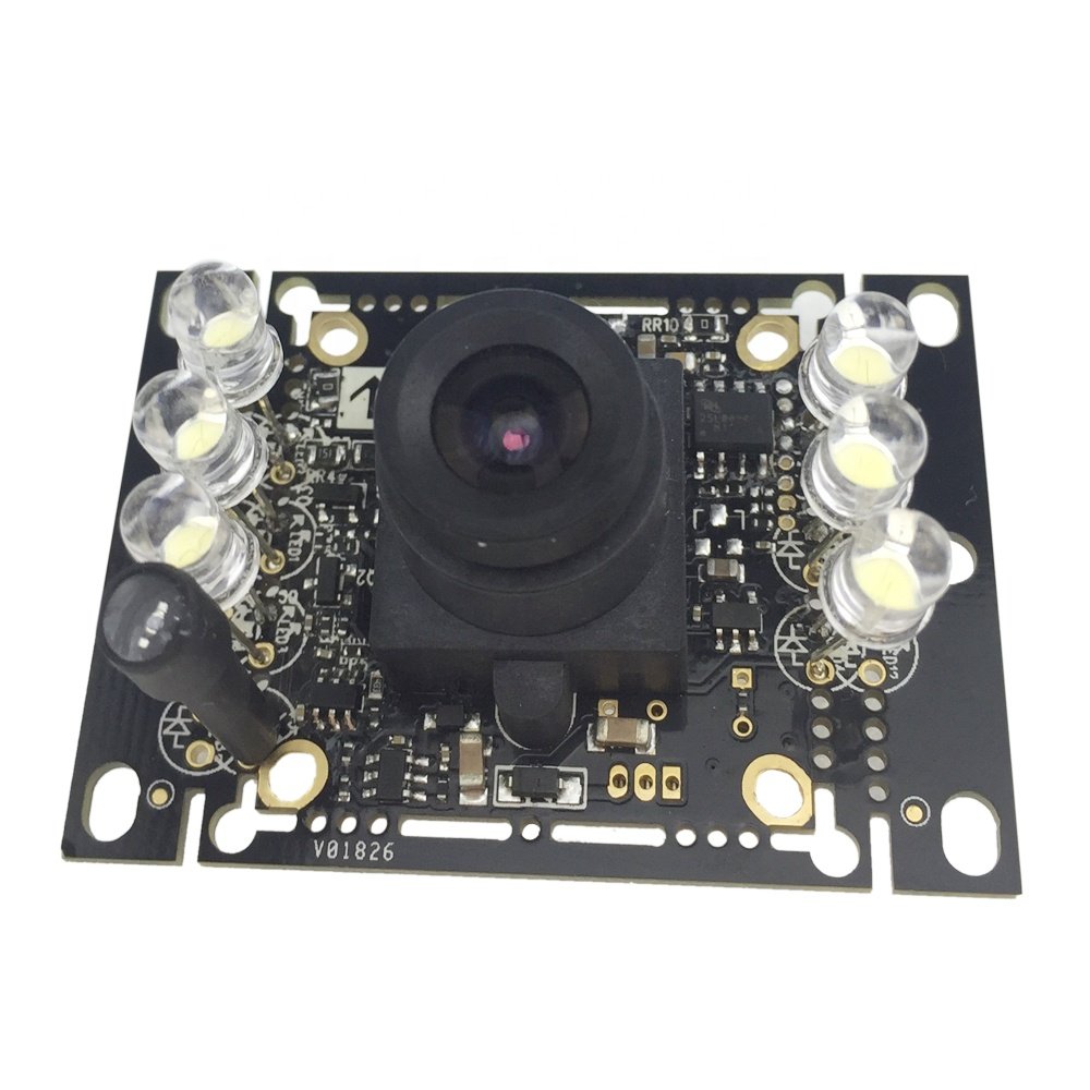 IMX224 IMX307 AHD CCTV Pin hole lens Wide WDR Camera Module board for intercom and Machines
