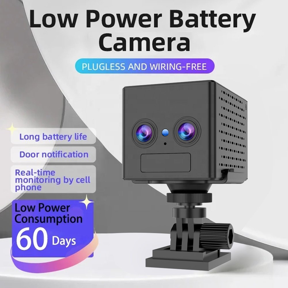 5mp 4G Mini Wireless Camera Built in 3000mah IR Night Vision 6 Zoom PIR Motion Detection Baby Monitor Network Cam OKam app