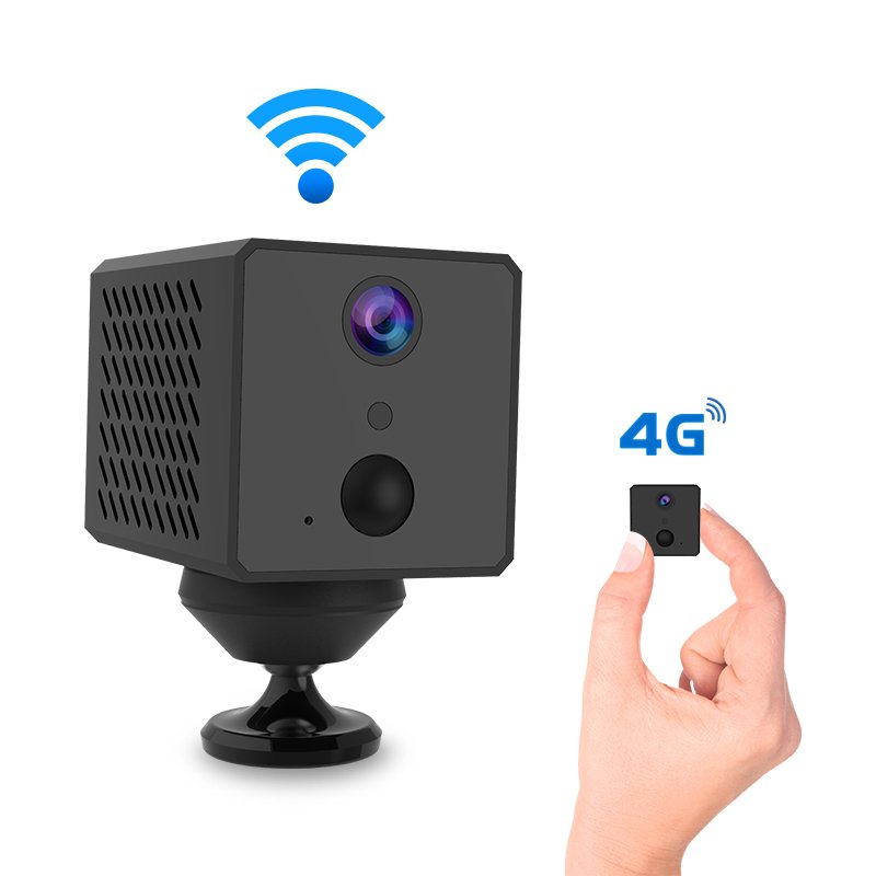 VStarcam 4G sim card CB75 Mini wireless ip Camera 1080p With inside 2.6Ah Battery Invisible IR Light battery Camera