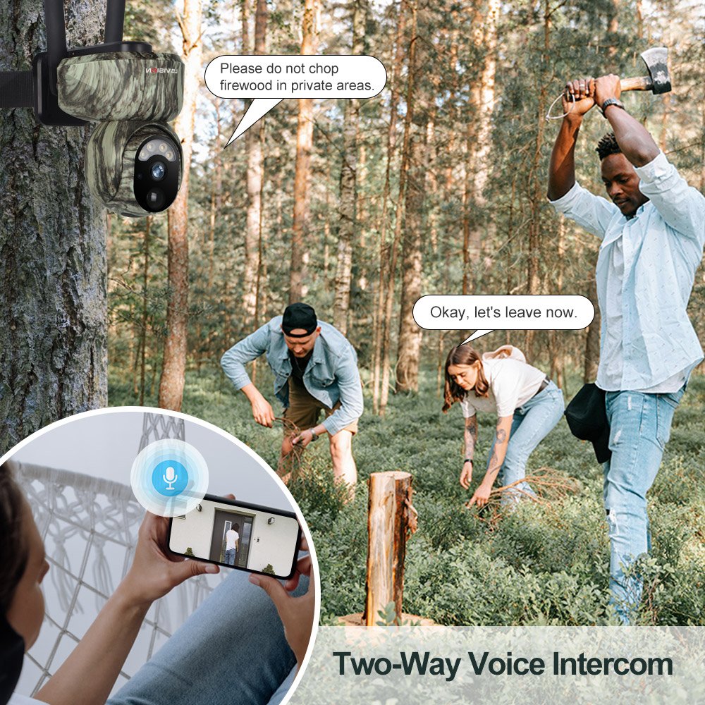 LS VISION Solar Power Security IP Camera Outdoor Night Vision Wireless WIFI Solar Battery CCTV hunting network cameras