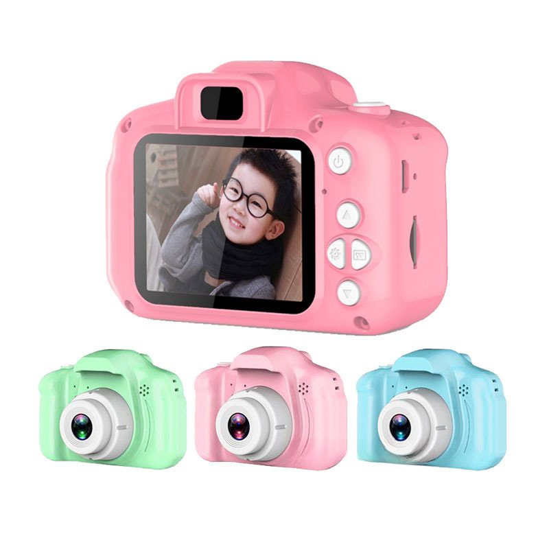 Cheap Children Cartoon Kids Camera camera for kids 2.0" hd lcd cute mini video digital toy wholesale kids camera
