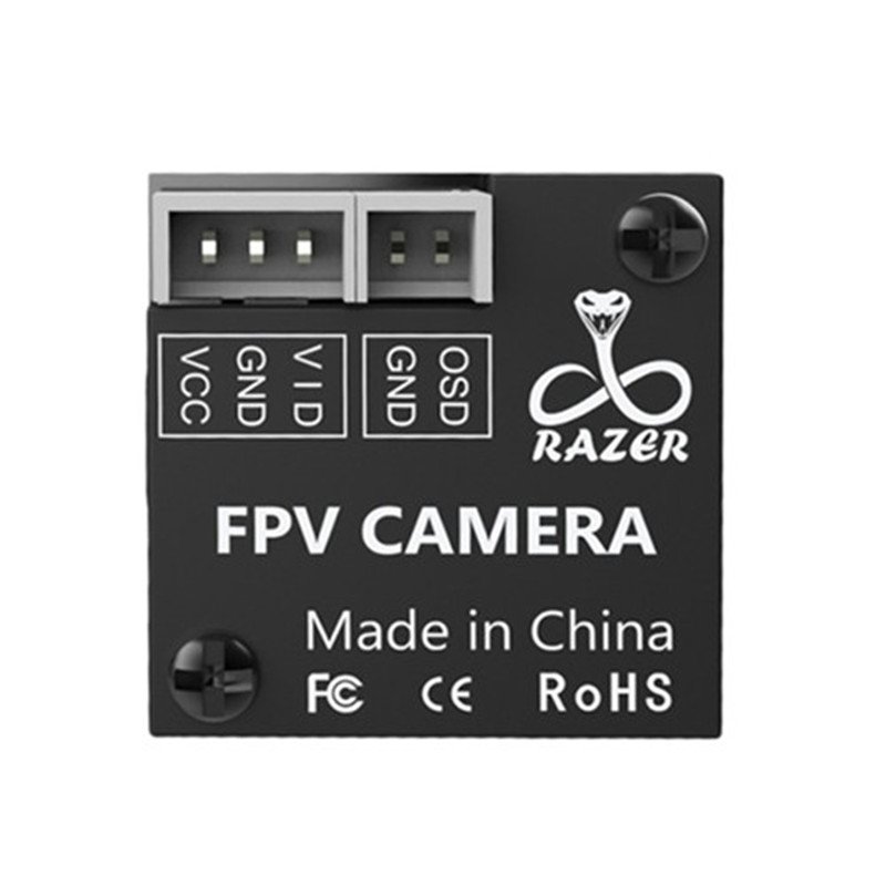 Foxeer Razer Micro 1/3 CMOS 4:3/16:9 1.8mm Lens 1200TVL NTSC/PAL Switchable FPV Camera For RC Drone