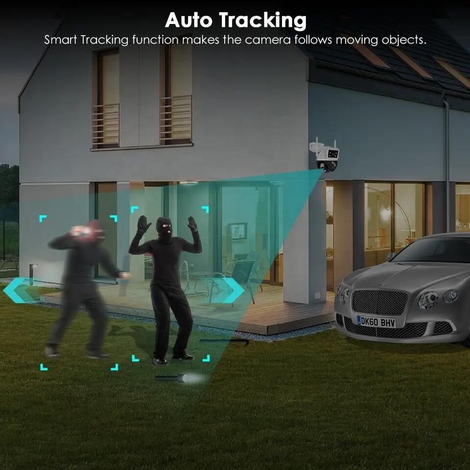 network camera wifi Dual screen display Motion detection Two way audio intercom network camera ptz camera