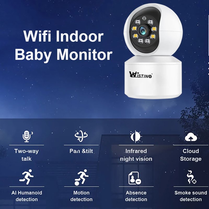 Wistino HD mini camera for indoor surveillance Motion Detection Night Vision smallest cctv camera