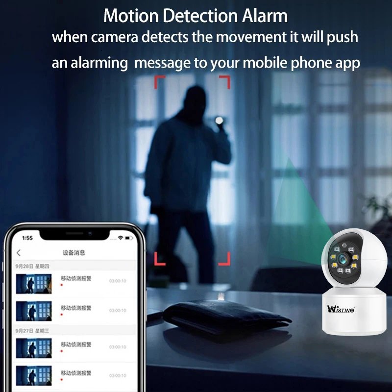 Wistino HD mini camera for indoor surveillance Motion Detection Night Vision smallest cctv camera