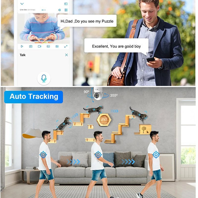 Wistino HD mini camera for indoor surveillance Motion Detection Night Vision smallest cctv camera