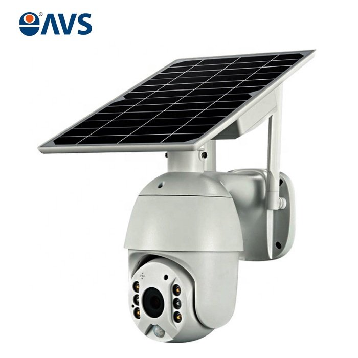 1080P Wireless PTZ CCTV Speed Dome Solar IP Camera Wifi for Home Outdoor Solar Security Camera