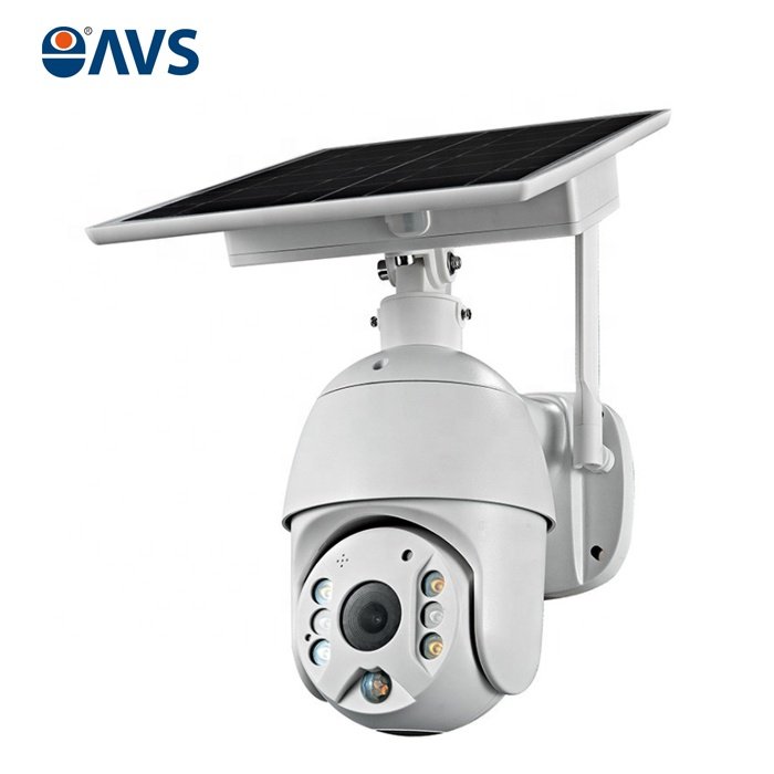 1080P Wireless PTZ CCTV Speed Dome Solar IP Camera Wifi for Home Outdoor Solar Security Camera