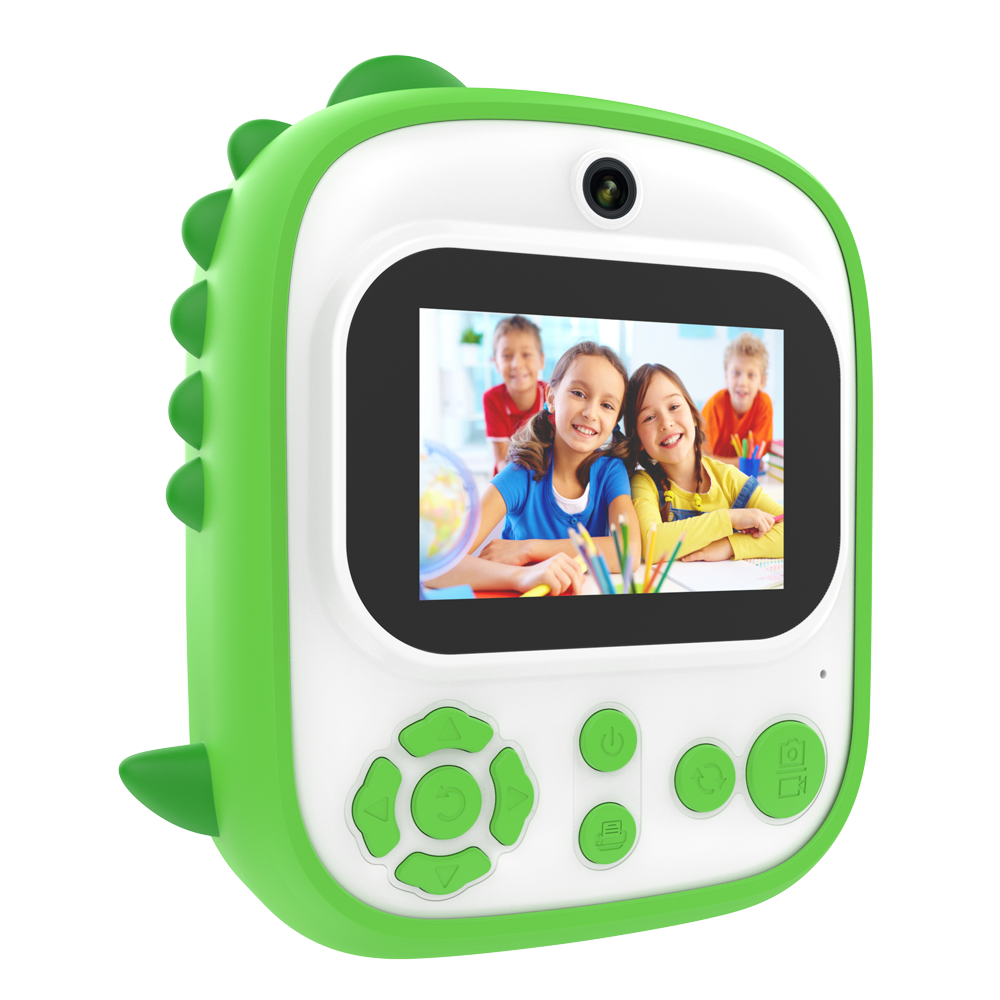 Factory Instant Print Camera For Boys girls 1080p HD Mini Kids Camera With Thermal Photo Paper Toys Digital Camera Gifts toys