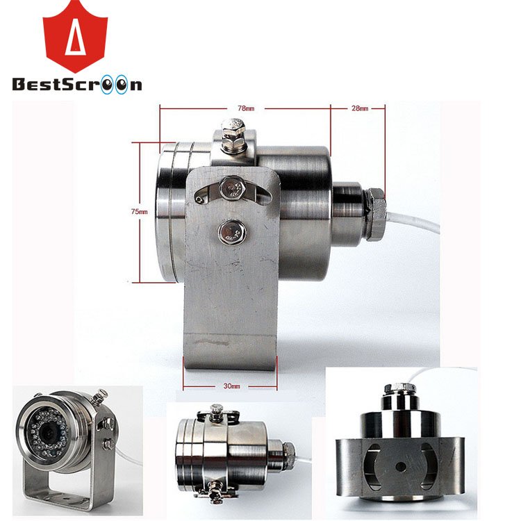IP Analog camera module 304 Stainless Steel Housing Camera CCTV Vibration Ex-proof CCTV Camera