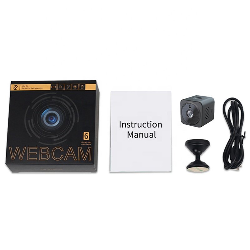 Newest Mini Camera 1080P HD Wireless Infrared Night Vision Surveil Camera Two-way Intercom WiFi CCTV Camera