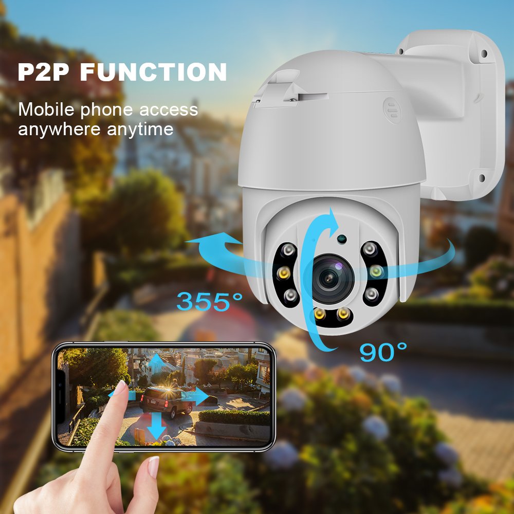 Hot Sale 8MP Network Camera Colorful Night Vision 4K Outdoor POE CCTV Video Security IP Surveillance Camera Alarm System
