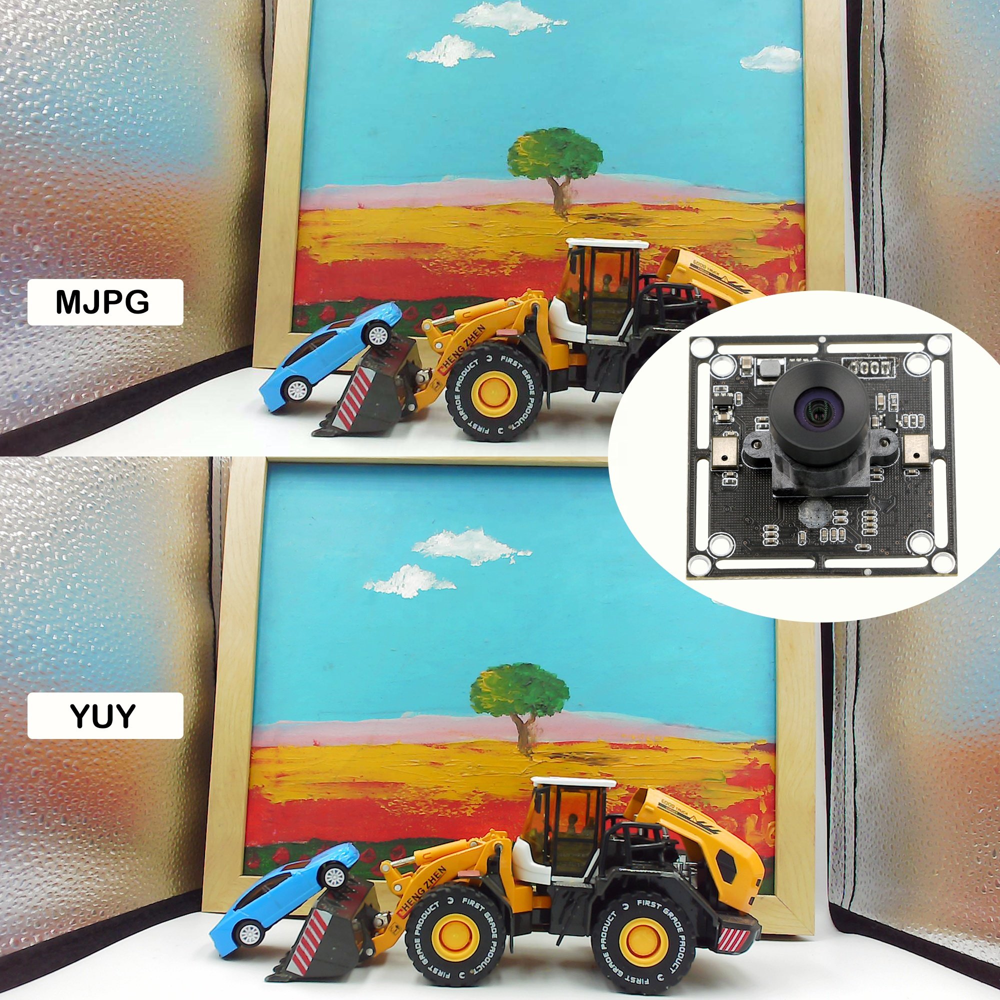 Low Light Night Vision IMX323 1/2.9inch CMOS Sensor HD 1080P Mini USB Camera Module 2MP Wide Angle Webcam Camera Modules