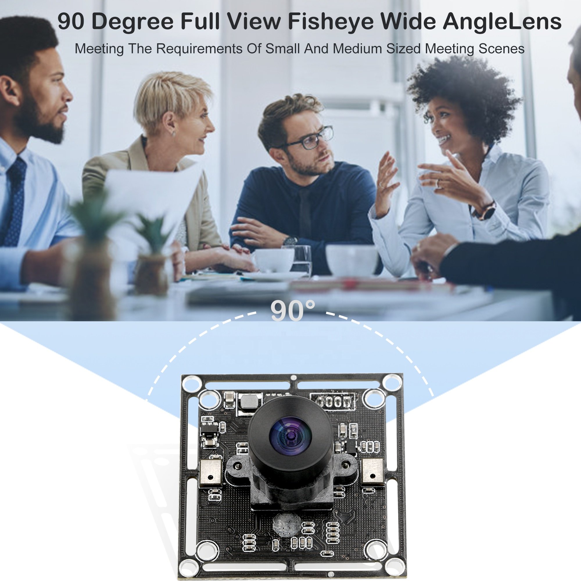 Low Light Night Vision IMX323 1/2.9inch CMOS Sensor HD 1080P Mini USB Camera Module 2MP Wide Angle Webcam Camera Modules