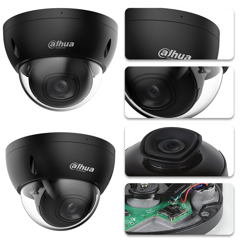 Dahua Full Color Night Vision 8mp 4k 4mp Face Detection Face Recognition Dome Bullet Ip Network Camera Outdoor With P2P Audio