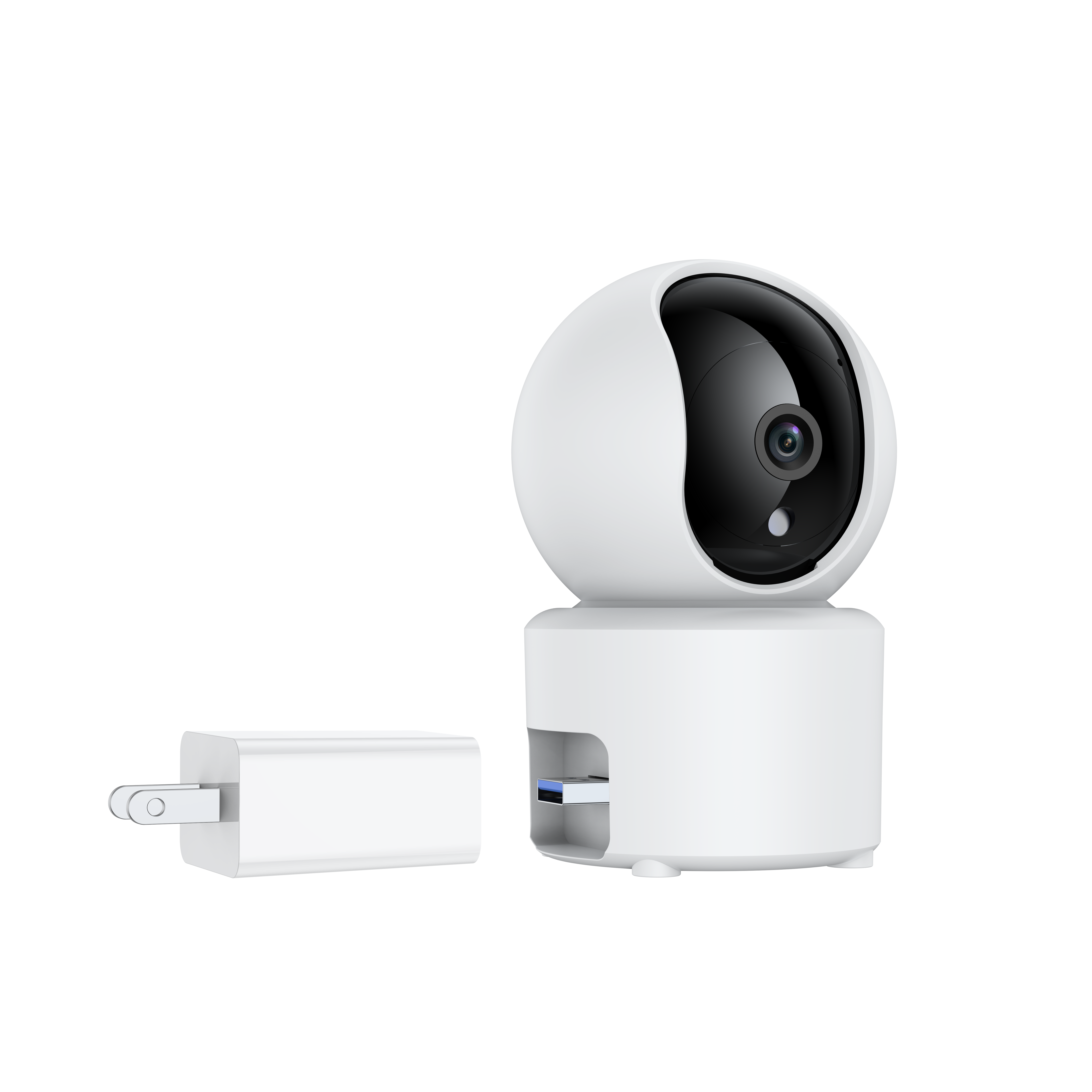 Baby Monitor Camera 3MP Tuya Security Home Cctv Wifi Night Vision Auto Tracking H.265 Ptz IP Network Camera