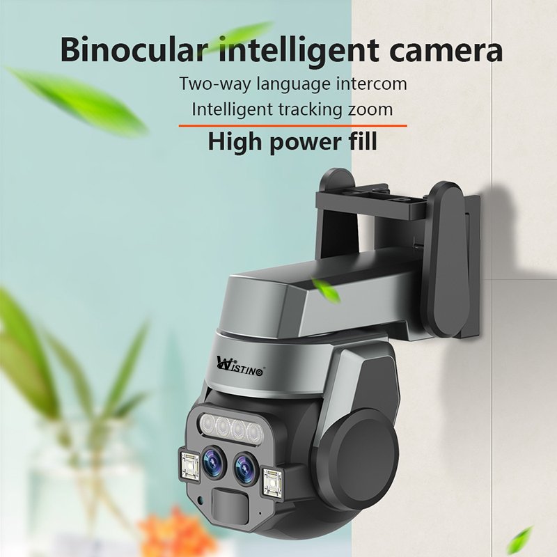 Wistino HD 10X zoom outdoor waterproof cctv camera color night vision motion detection network camera