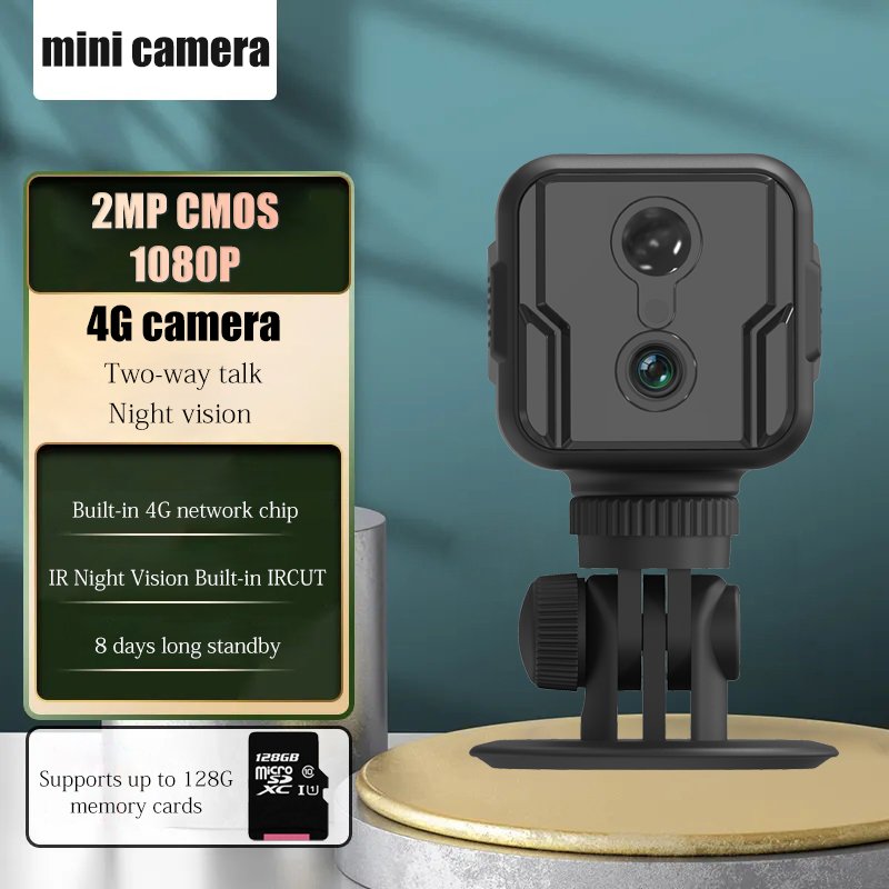 Wide Angle Network T9G5 Mini Camera Two-way Audio Night Vision Built-in Mic Security Cameras Wireless Outdoor