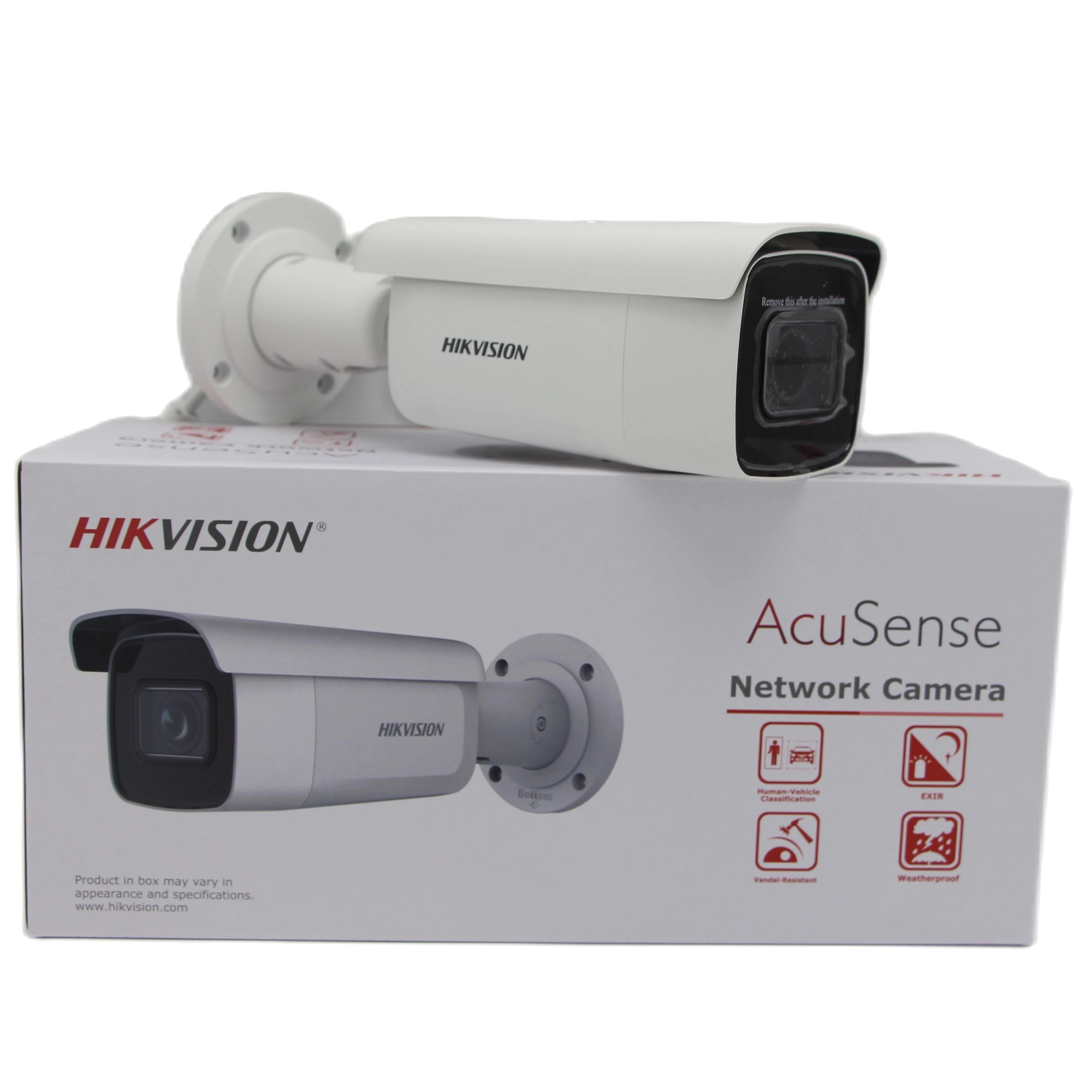 Original Hik DS-2CD2683G2-IZS AcuSense 8MP 4K POE WDR IP67 IK10 Motorized Varifocal Bullet Network CCTV IP Camera