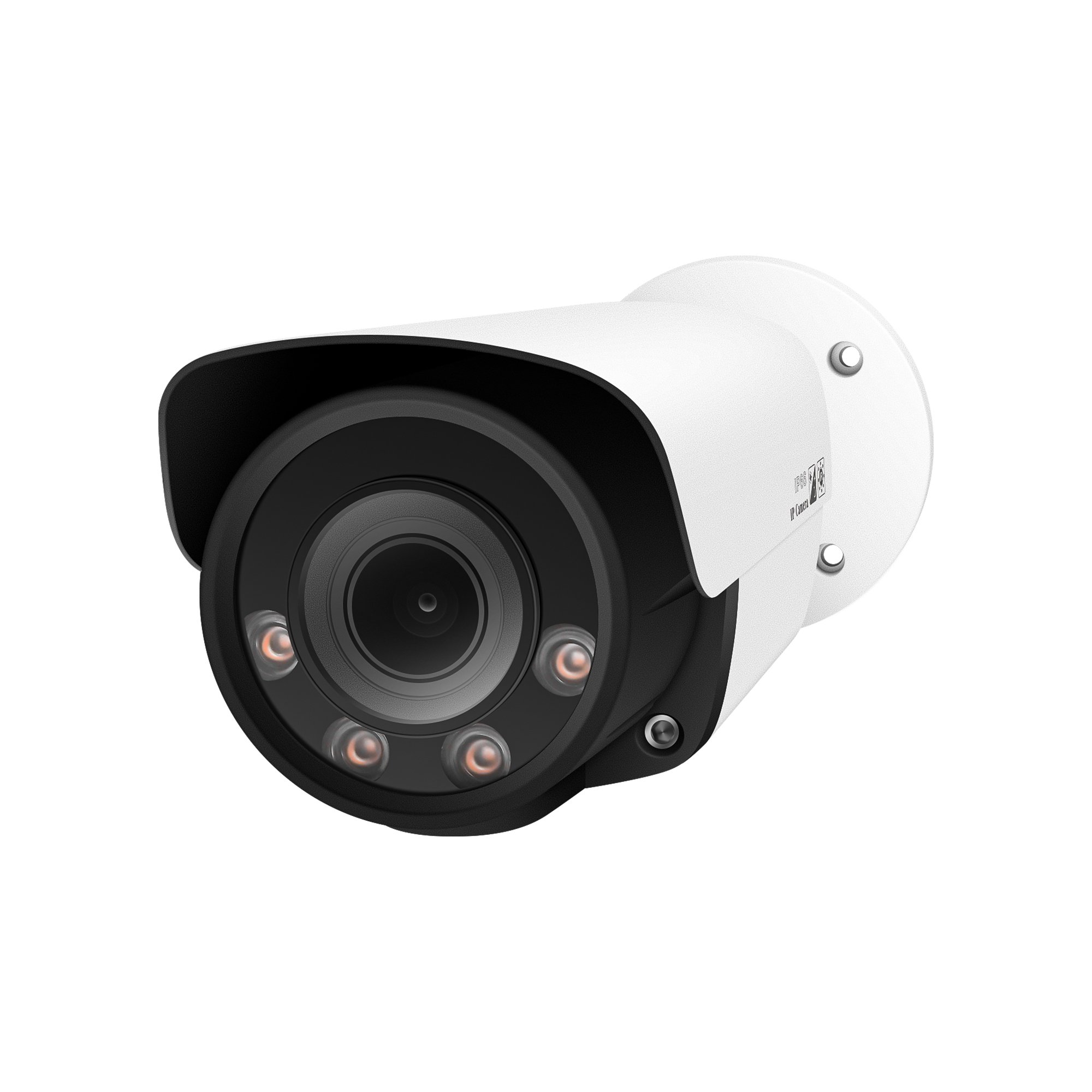 OEM 12MP Dual light Full Color PoE CCTV Bullet Camera Hik Compatible Metal Shell IP66 Audio Outdoor Security IP Network Camera
