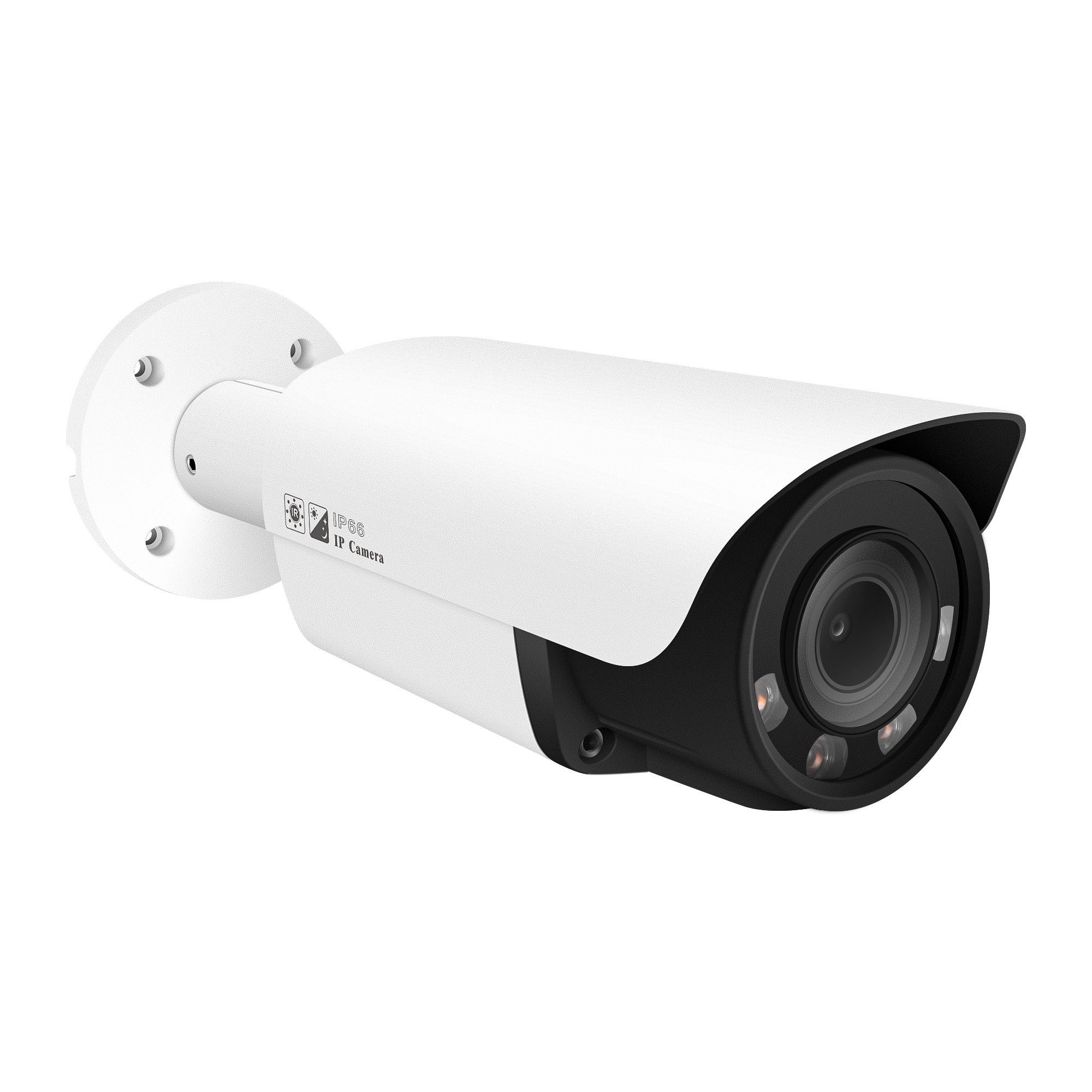 OEM 12MP Dual light Full Color PoE CCTV Bullet Camera Hik Compatible Metal Shell IP66 Audio Outdoor Security IP Network Camera