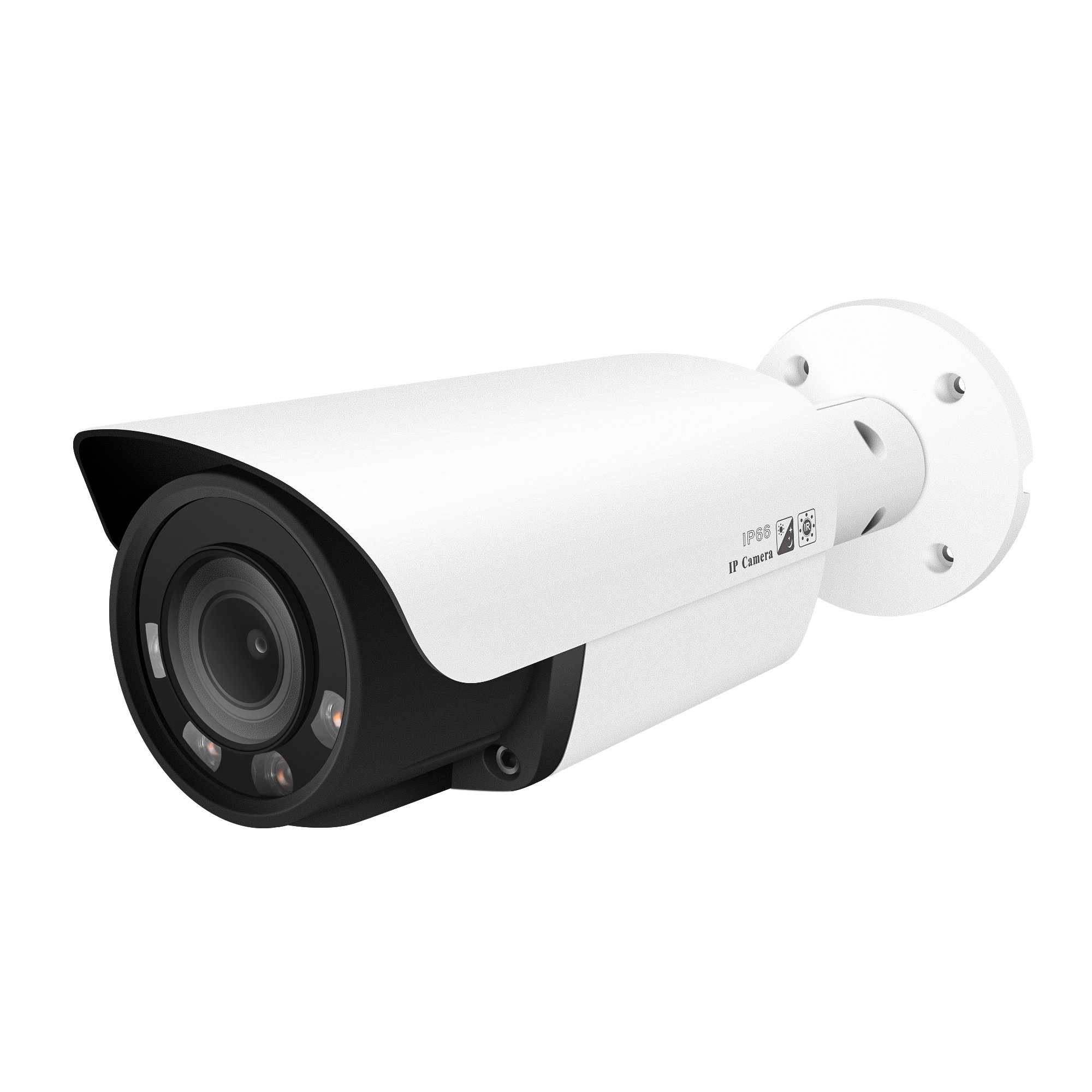 OEM 12MP Dual light Full Color PoE CCTV Bullet Camera Hik Compatible Metal Shell IP66 Audio Outdoor Security IP Network Camera
