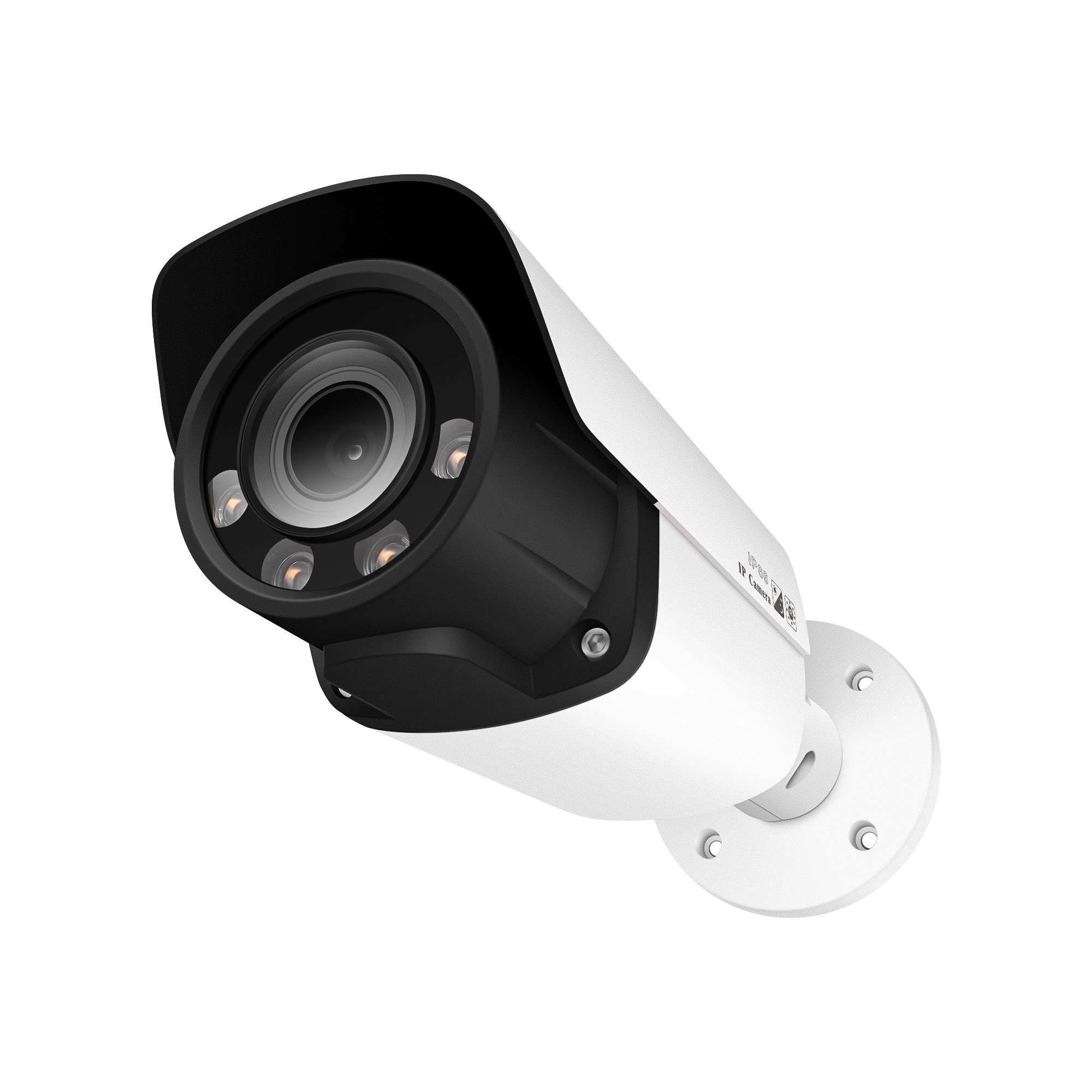 OEM 12MP Dual light Full Color PoE CCTV Bullet Camera Hik Compatible Metal Shell IP66 Audio Outdoor Security IP Network Camera