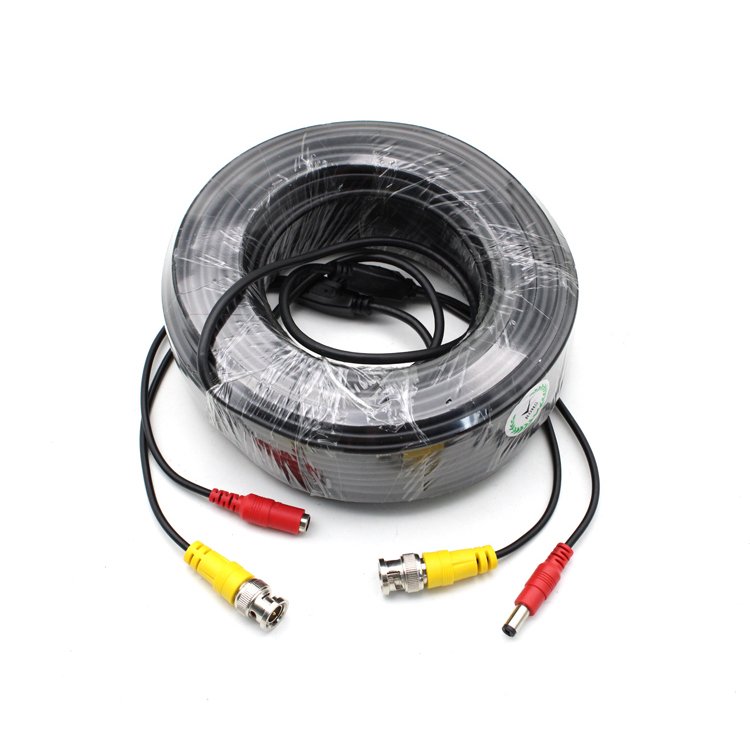 Cantell Cheap analog BNC to DC video camera cable(Not 1080P) AHD CVI TVI 2MP BNC and dc video and power cable for cctv camera