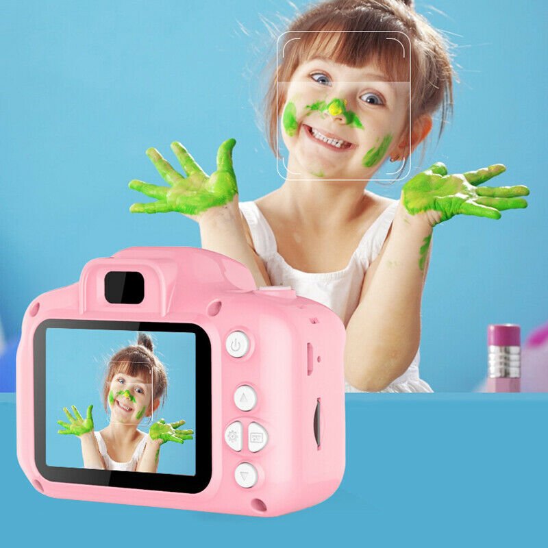Mini hot sale C2 kids camera kids video camera for kids for 3-12yesrs old boy &girls