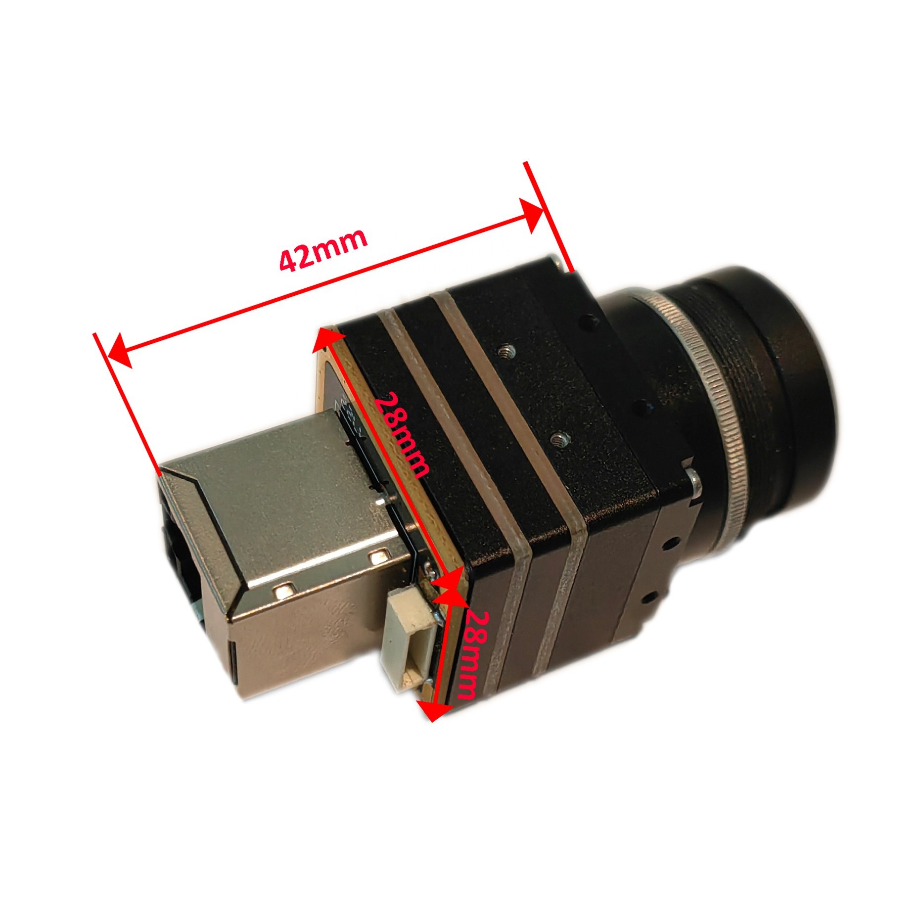 384x288 no lens hot sell Uncooled miniature RJ-45 lwir smallest infrared thermal imaging camera module