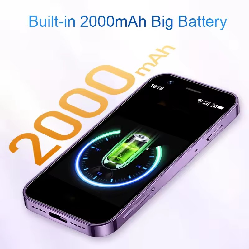 Mini LTE 4GB+128GB 4Inch Display Quad Core Android 10 Original 5MP Camera Dual SIM Small Phone SO YES XS16 4G Phone Smartphone