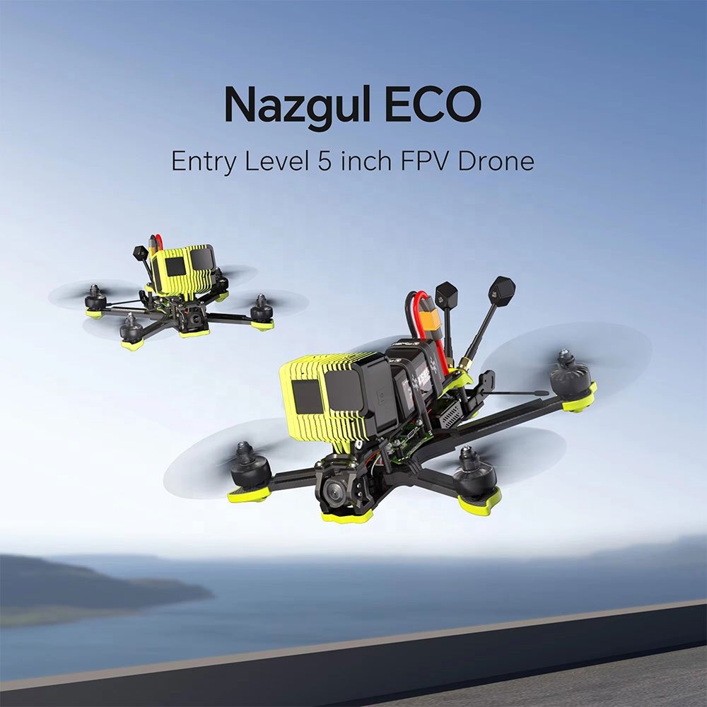 iFlight Nazgul XL5 ECO 6S Freestyle Analog BNF With BLITZ 5.8G 1.6W VTX Aerial Photography Flower Flyer 5 inch traversing plane