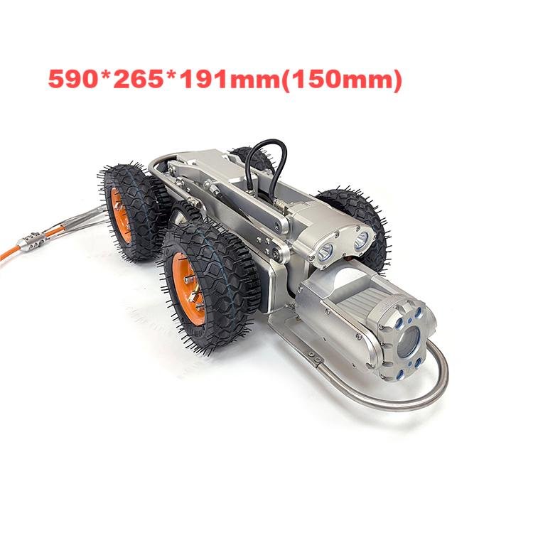 GT108 Series Industrial Pipe Underground Pipeline Inspection Device CCTV Sewer Pipe Crawler Robot Camera In Stock