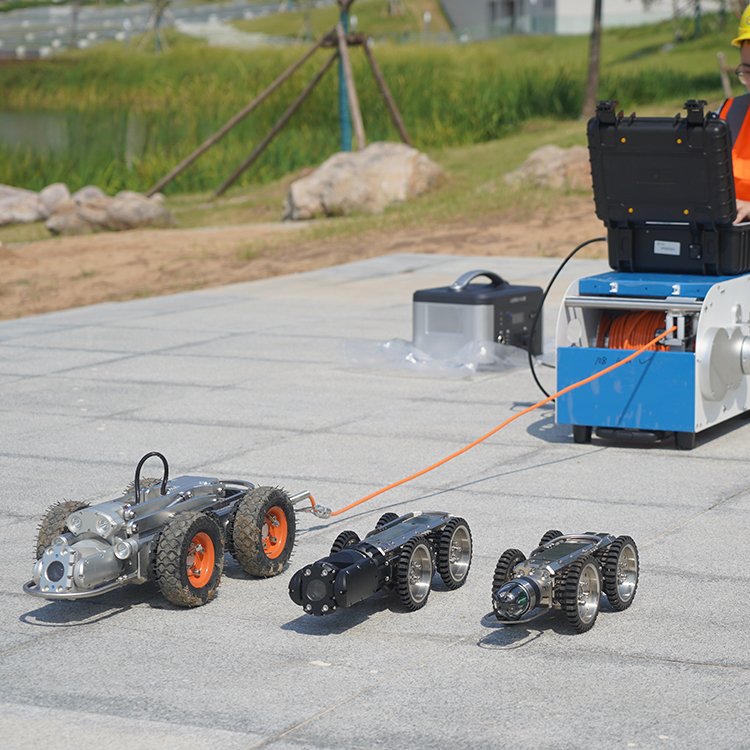 GT108 Series Industrial Pipe Underground Pipeline Inspection Device CCTV Sewer Pipe Crawler Robot Camera In Stock