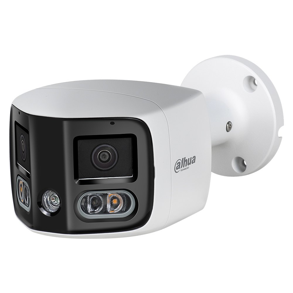 Dahua camera 2x4MP TiOC Duo Splicing Fixed focal WizSense Bullet Poe Ip Camera IPC-PFW3849S-A180-AS-PV Network Camera