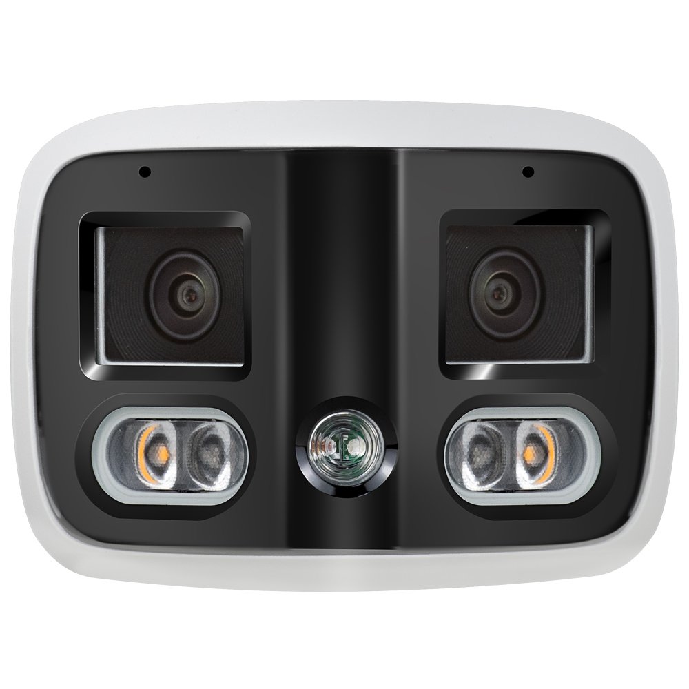 Dahua camera 2x4MP TiOC Duo Splicing Fixed focal WizSense Bullet Poe Ip Camera IPC-PFW3849S-A180-AS-PV Network Camera