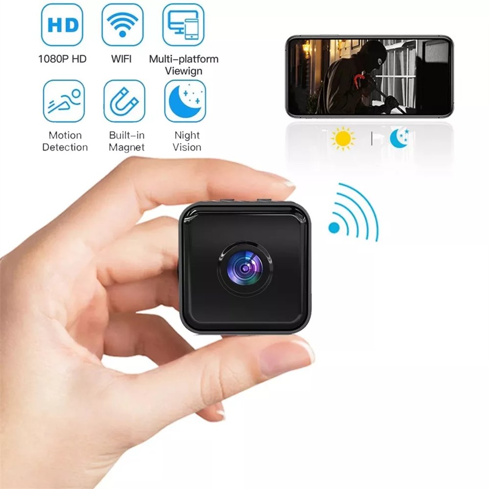 Network Camera Portable HD 1080p infrared night vision wifi connect with your phone wireless mini DV Sports camera