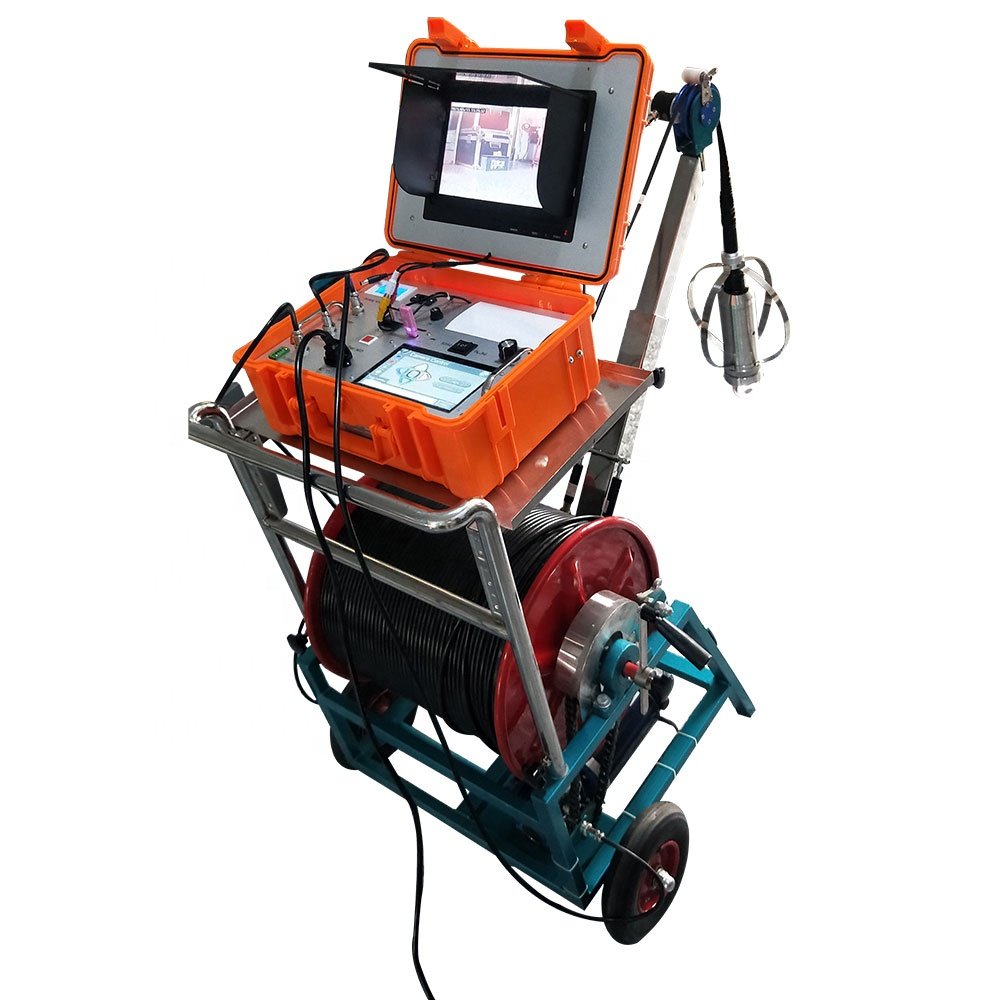 200m 300m 500m 800m Advanced Logging Camera For Underwater Well Inspection