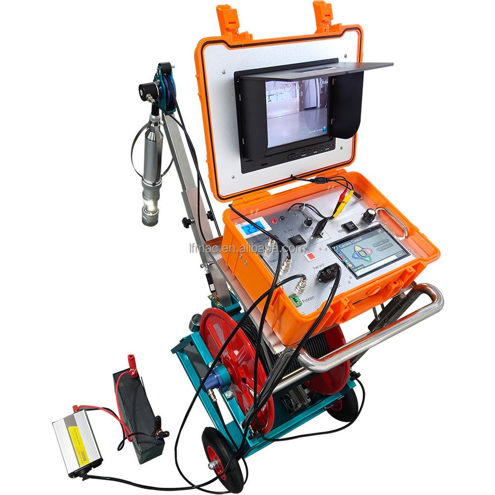 200m 300m 500m 800m Advanced Logging Camera For Underwater Well Inspection