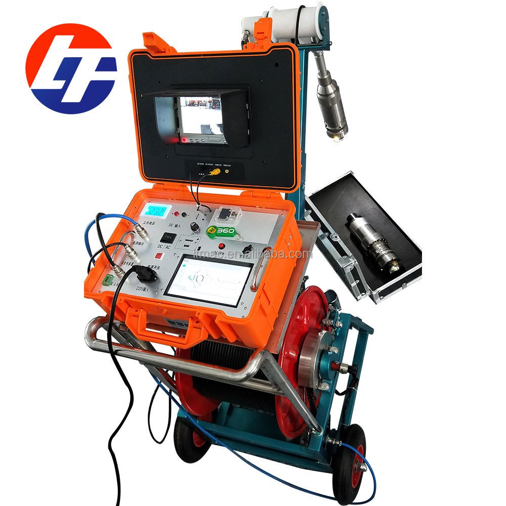 200m 300m 500m 800m Advanced Logging Camera For Underwater Well Inspection